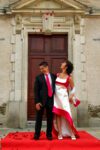 Sabibouphoto Sabine Bourdoulous couple mariage portrait mariés cérémonie