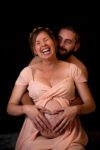 sabibouphoto Sabine Bourdoulous grossesse bébé studio couple portrait photo
